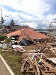 Destroyed Home in Ajuy